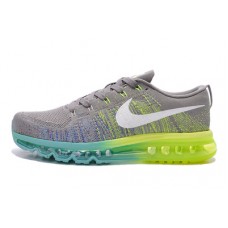 Nike flyknit Max 2014 grey/green